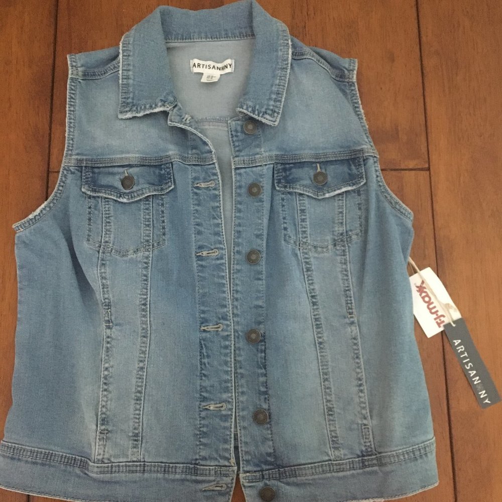 Jean Jacket Vest